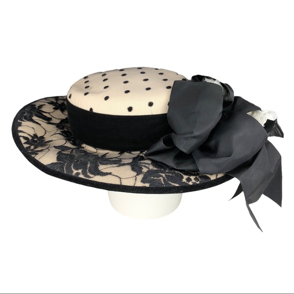 Whittall & Shon Wide Brim Wool Fashion Hat - Picture 3 of 9